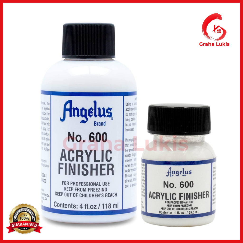 Jual Angelus Acrylic Finisher no 600 4 fl.oz / 1 fl.oz Shopee Indonesia