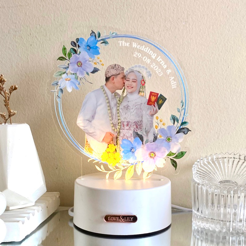 Jual GRACE Lamp - Hadiah Wedding Couple Pernikahan Kado Souvenir Gift ...