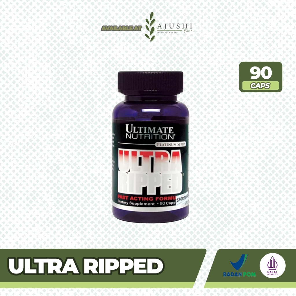 Jual Ultimate Nutrition Ultra Ripped 90caps Fat Burner Shopee