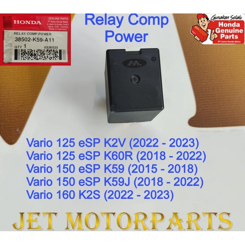 Jual K A Relay Comp Vario Fi Led Relay Kaki Ori