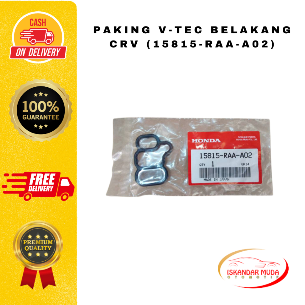 Jual Seal/Sil Vtec Honda Crv gen 2, gen 3, Civic FD2, Odyssey RB1 ...