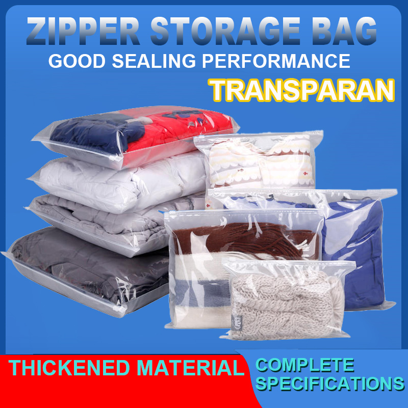 Jual Plastik Zip serbaguna Plastik Multifungsi Travel bag zip pouch zipper Zipper Lock Zipper