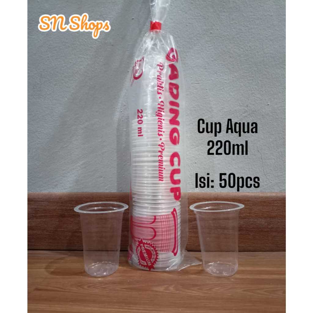 Jual Cup Aqua Sipolala 220ml Gelas Plastik Cup Plastik Gelas Kopi Minuman Shopee Indonesia 6650