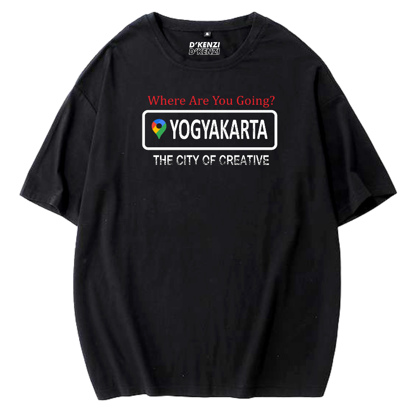 Jual Kaos Yogyakarta Tshirt Yogyakarta The City Of Creative | Shopee