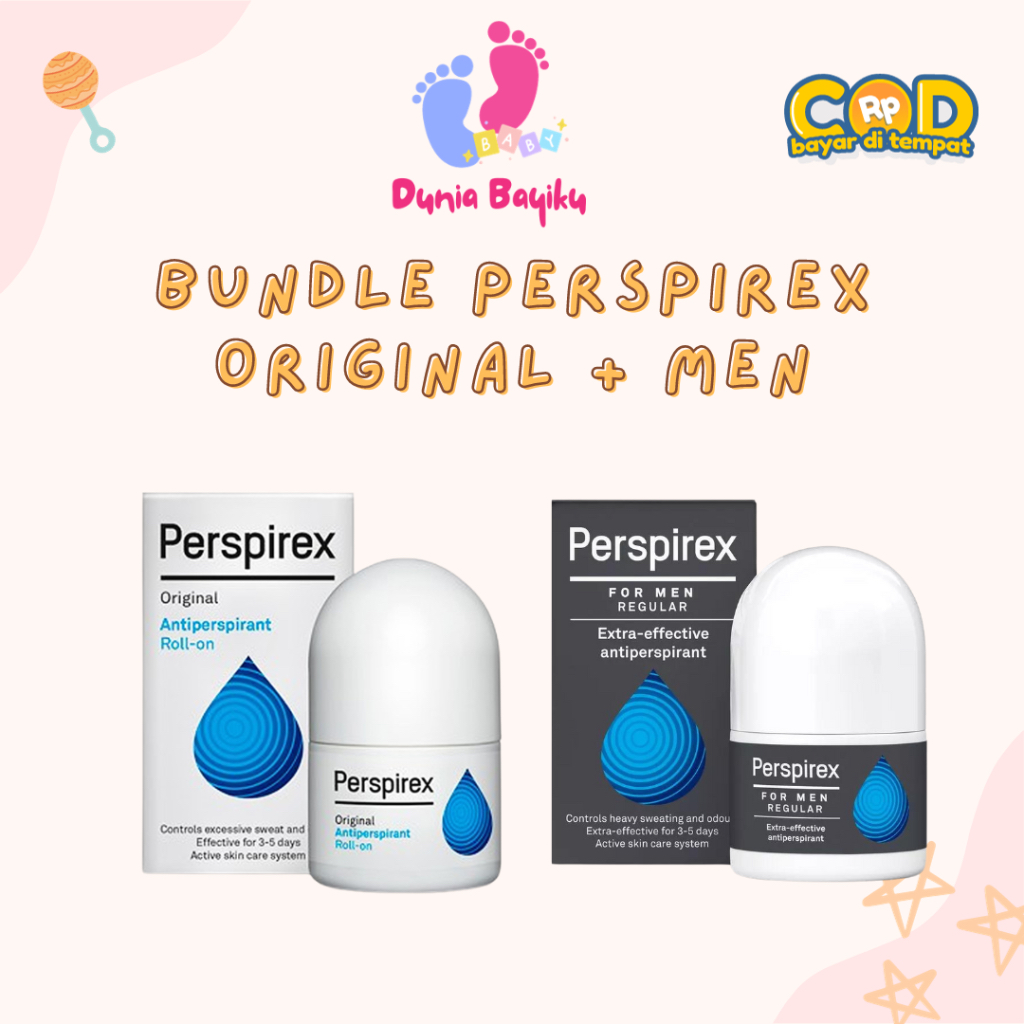 Jual Paket Bundle Perspirex Original dan Men 20ml Deodorant