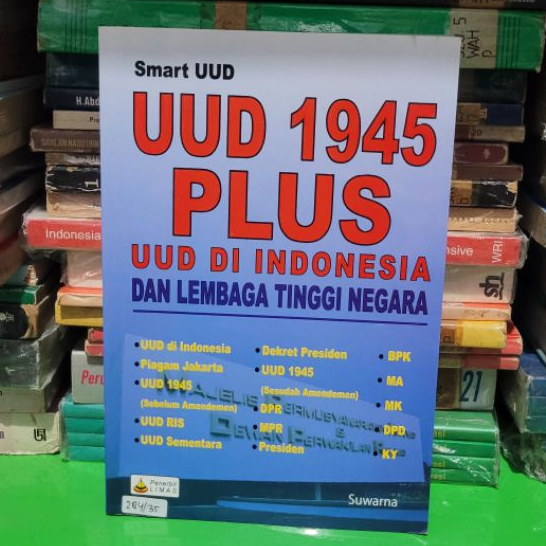 Jual UUD 1945 PLUS UUD DI INDONESIA DAN LEMBAGA TINGGI NEGARA | Shopee ...