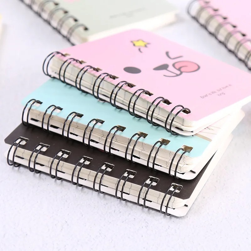 Jual Notebook Mini Cartoon Character A7 Stationery/Buku Catatan Dairy ...