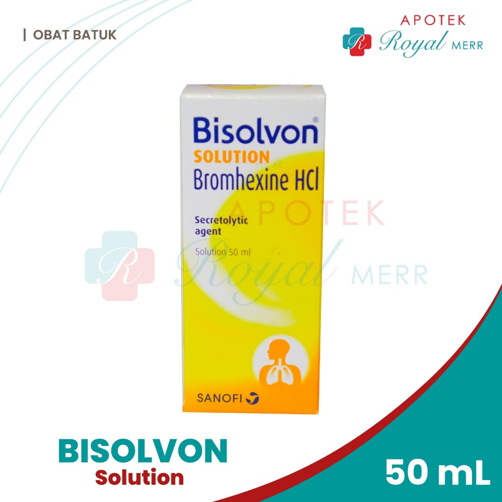 Jual BISOLVON SOLUTION 50 Ml Meringankan Batuk Dan Radang Pada Anak ...