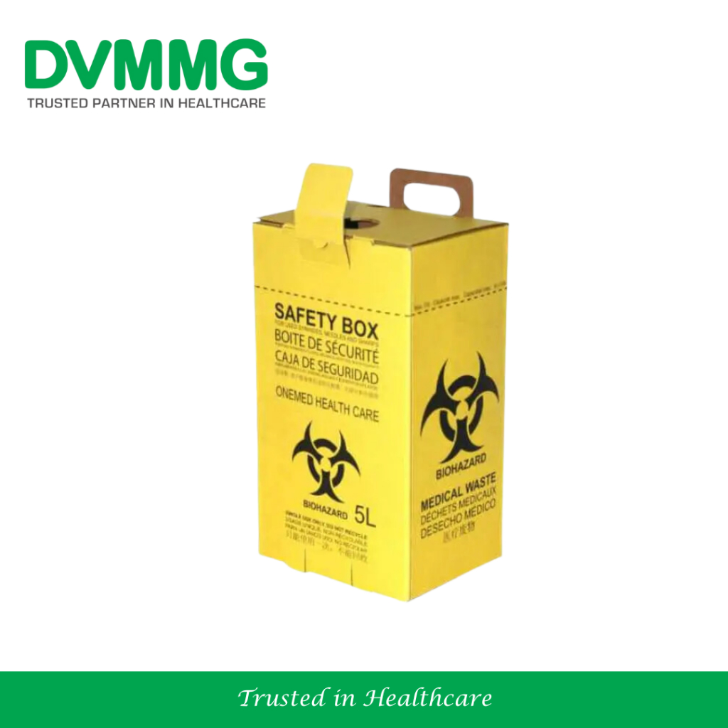 Jual Onemed Safety Box 5L Tempat Sampah Medis Shopee Indonesia
