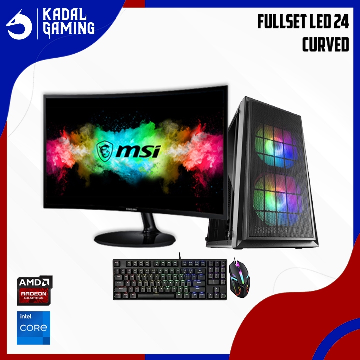 Jual PC GAMING INTEL CORE I5 3470 VGA RADEON RX 570 16GB RAM FULLSET ...