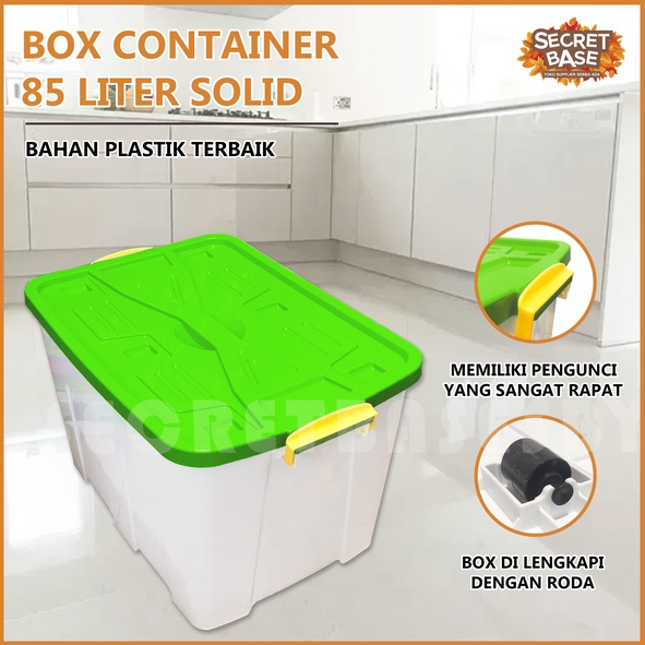 Jual BOX CONTAINER 85 LITER RODA Kontainer Box Plastik Container Box Shopee Indonesia