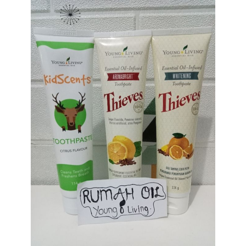 Jual Kidscents Toothpaste young living Singapore, thieves whitening