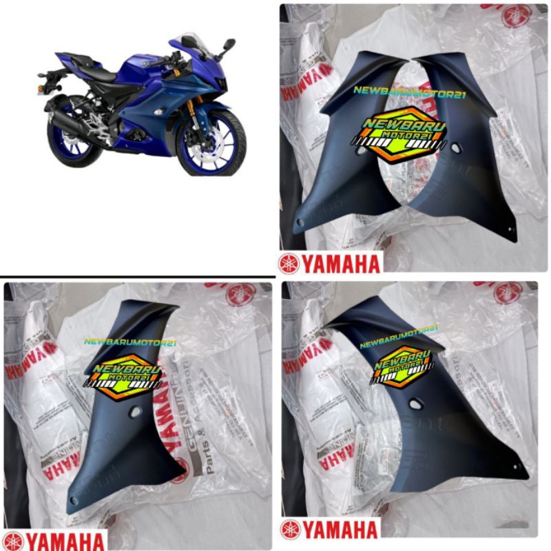 Jual Fairing Sayap Luar Kanan Kiri Yamaha R M R M R V Connected Biru Doff Orginal Ygp