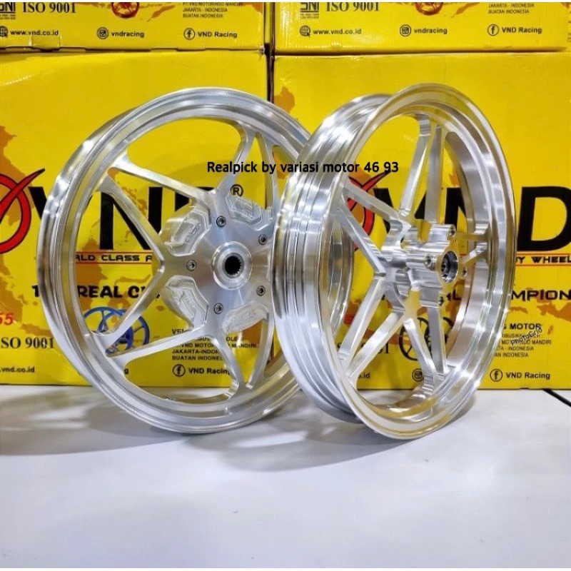 Jual Velg Vnd V Speed Mio Sporty Mio Soul Mio Smile Fino Velg Vspeed Gen Mio Shopee