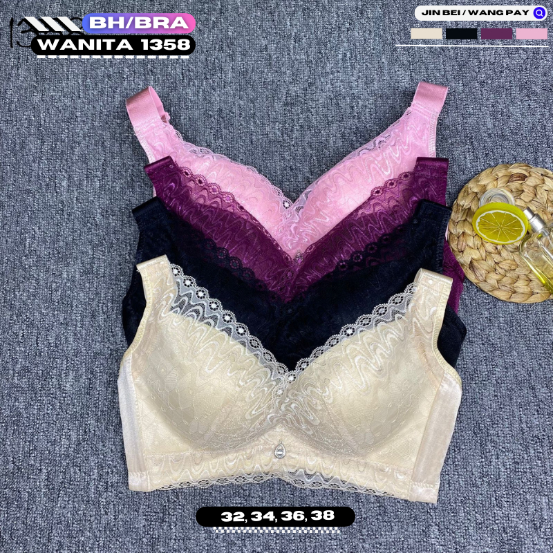 Jual Bra Bh Wanita Tanpa Kawat Ukuran Terdapat Kait