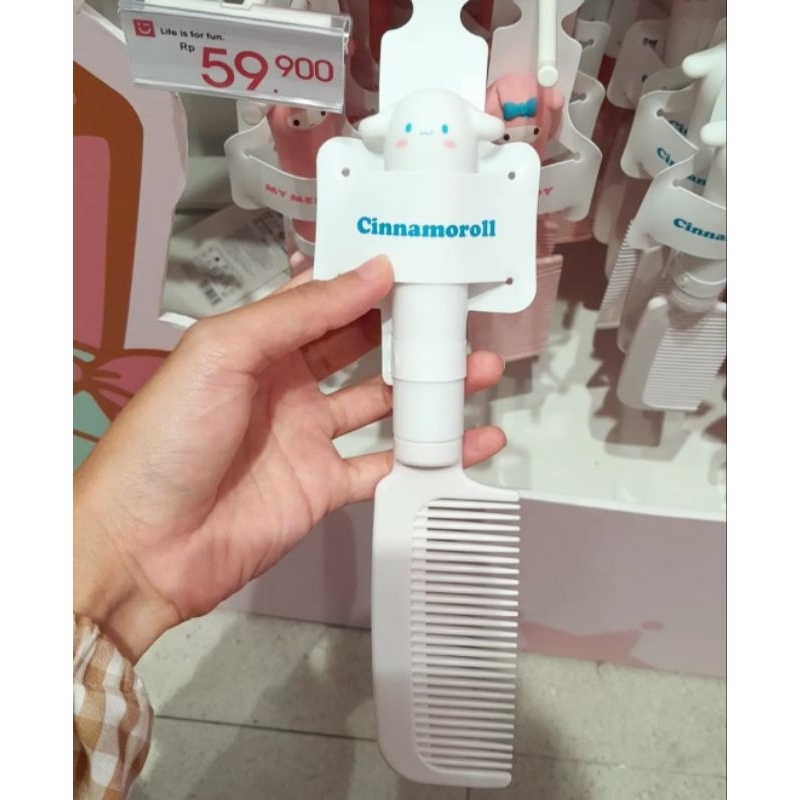 Jual Miniso X Sanrio Sisir Rambut Cinnamoroll Shopee Indonesia