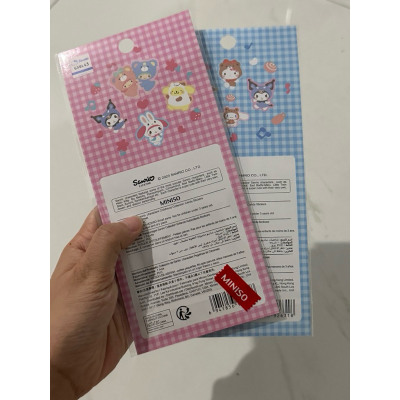 Jual miniso sanrio sticker | Shopee Indonesia