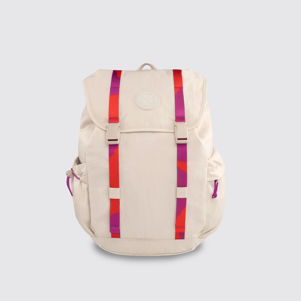 Jual Tas Scholar Backpack l L Poppin Cream Shopee Indonesia