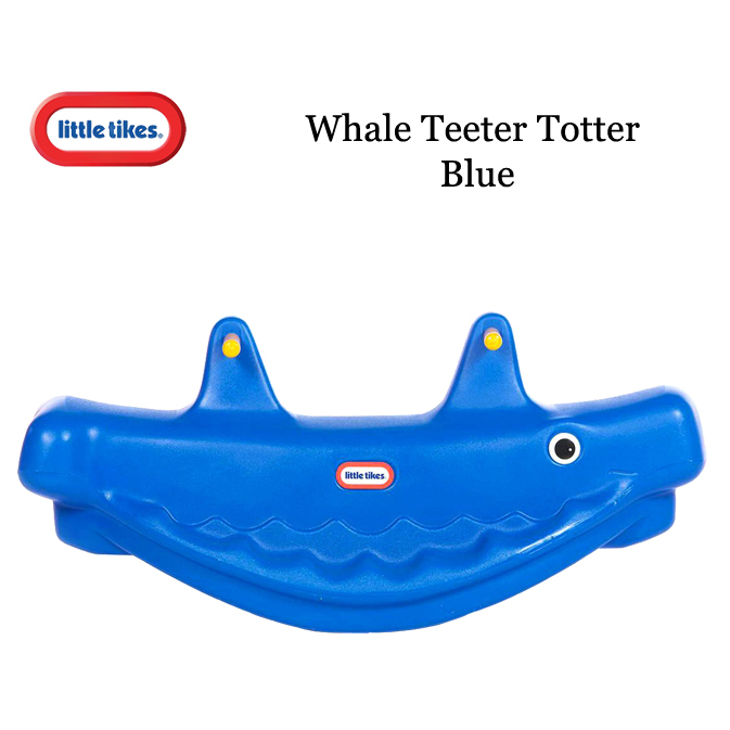 Jual Little Tikes Whale Teeter Totter Blue Shopee Indonesia