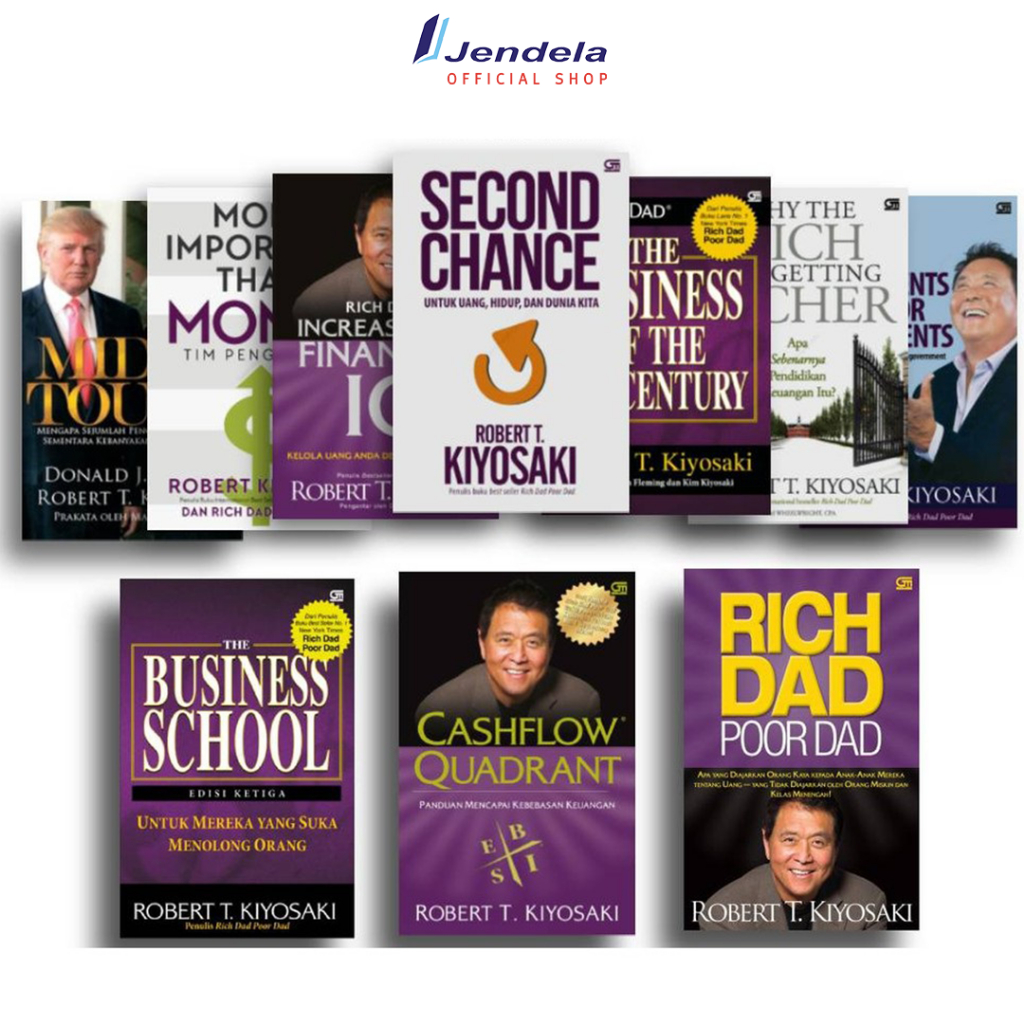 Jual Buku Robert T Kiyosaki Rich Dad Poor Dad Cashflow Quadrant