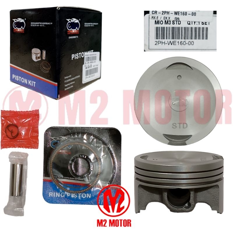 Jual PISTON KIT MIO M3 CRUN | Shopee Indonesia