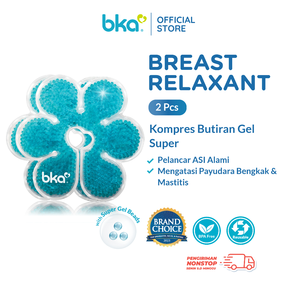 Jual Breast Relaxant Bka Isi 2pcs Free Cover Relaksasi Payudara