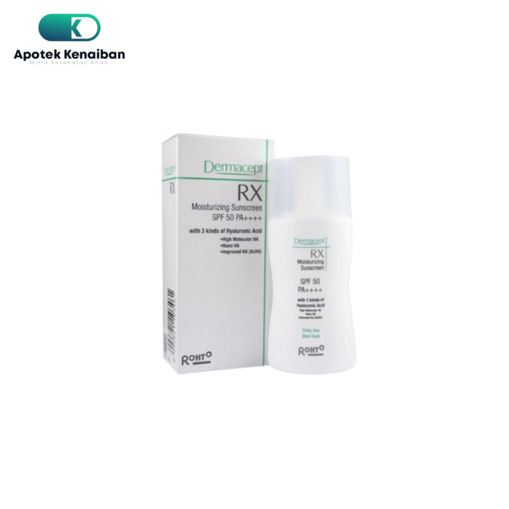 Jual DERMACEPT RX MOISTURIZING SUNSCREEN SPF 50 | Shopee Indonesia