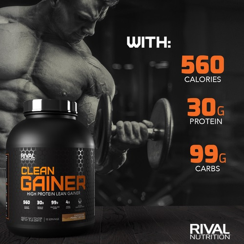 Jual Rival Nutrition Clean Gainer 5 lbs / Weight Gainer | Shopee Indonesia