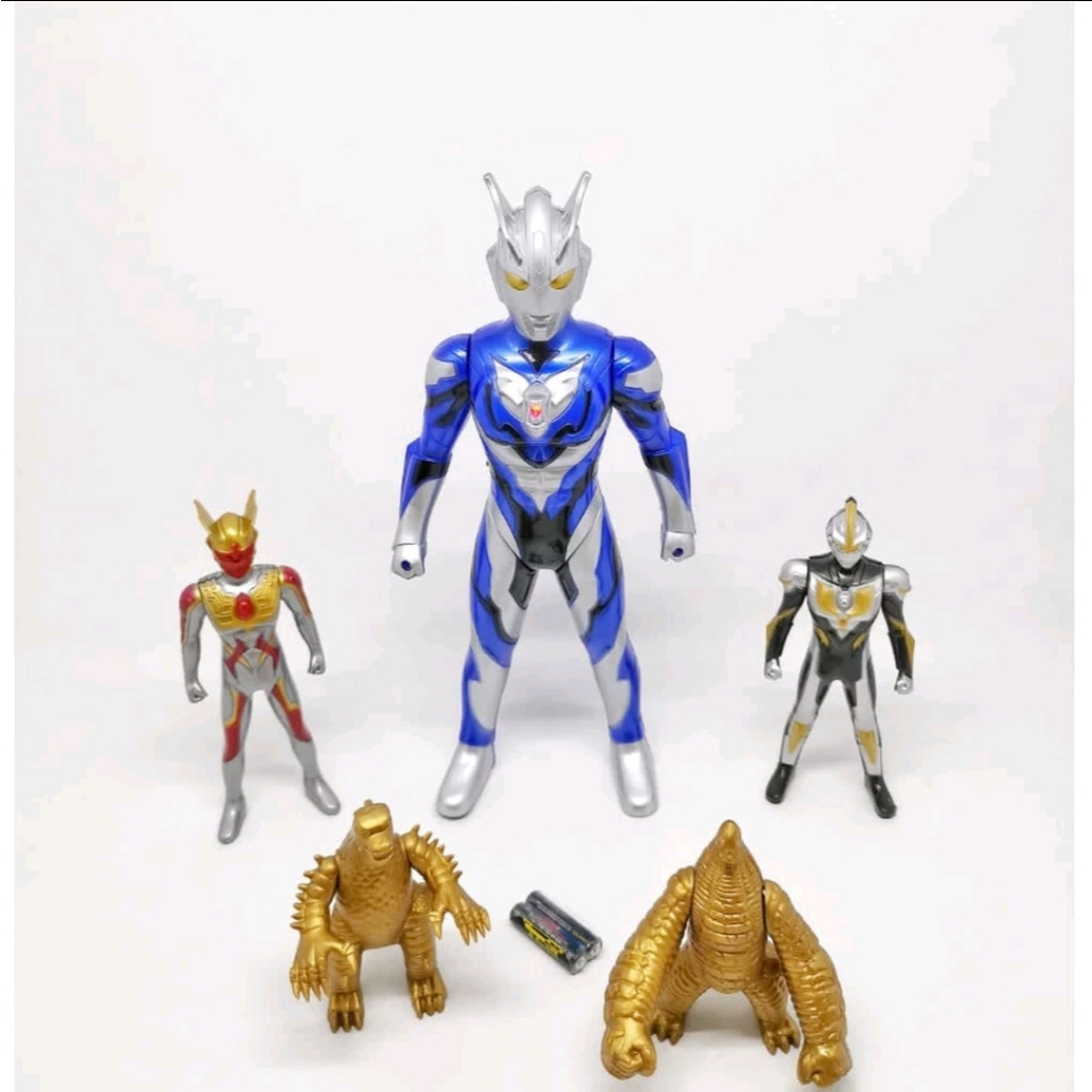 Jual RAJA - Mainan Anak The Mighty Giant Ultraman Monster Set - BP 9568 ...