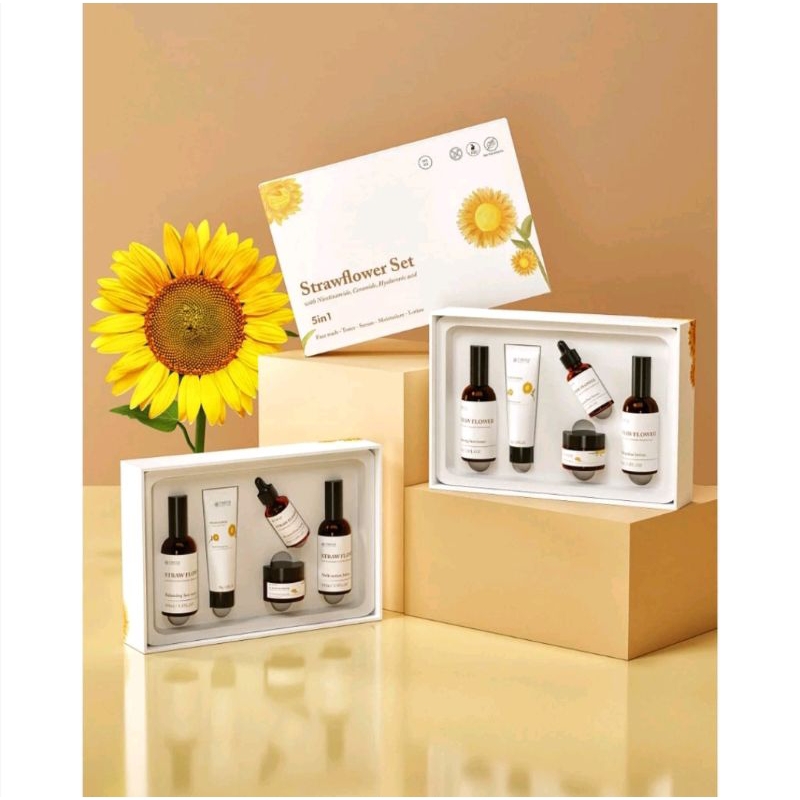 Jual Raecca Strawflower Skincare Set (5in1) | Shopee Indonesia