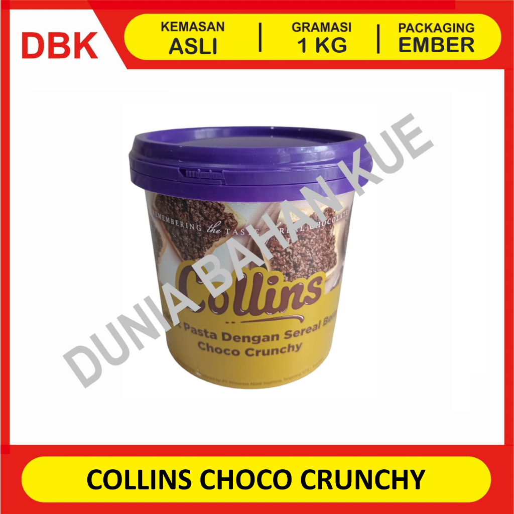 Jual COLLINS CHOCO CRUNCHY / TOPPING COKELAT SELAI CHOCOLATE CRUNCHY 1 ...