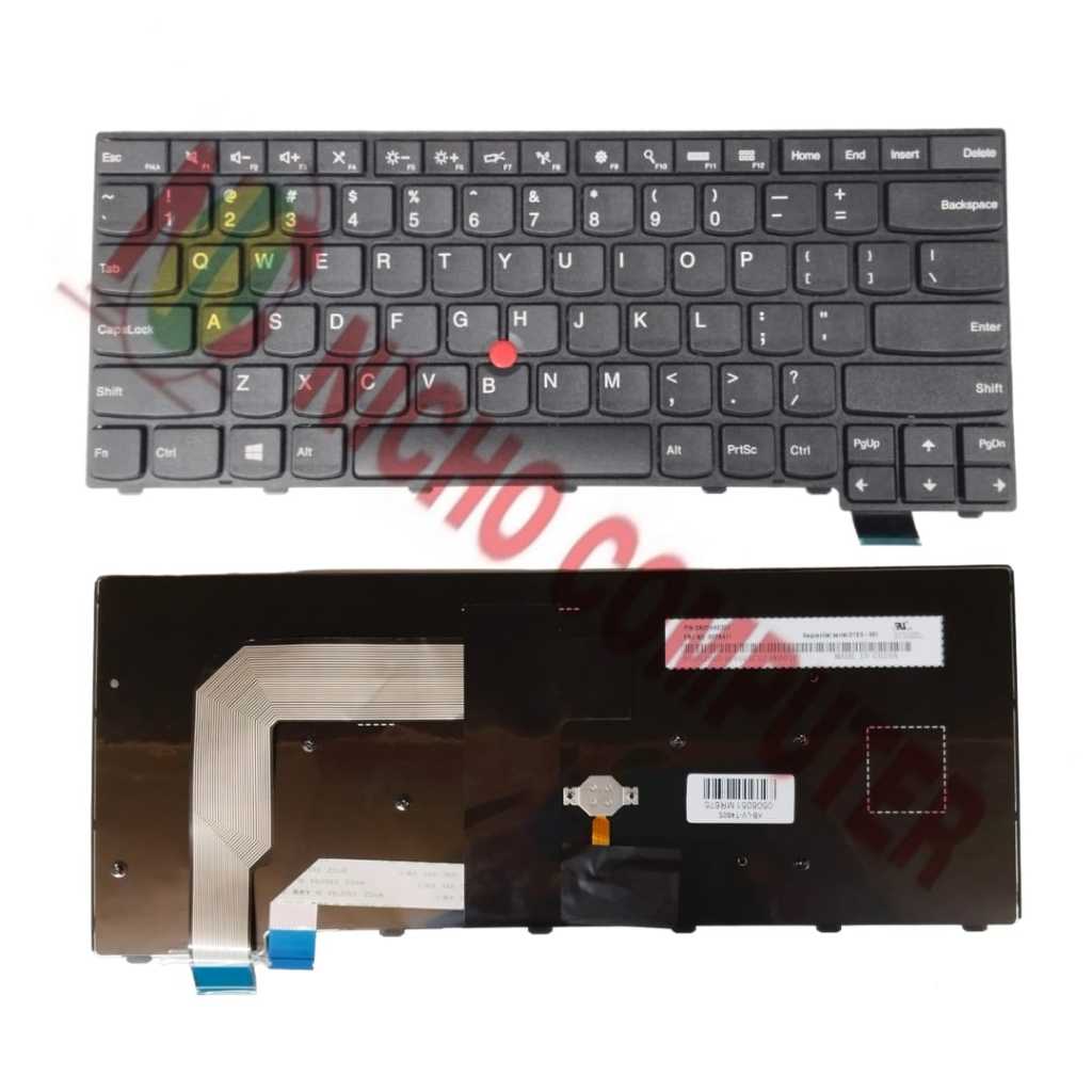 Clavier AZERTY Français Neuf Pour Lenovo ThinkPad T460S T470S - Original