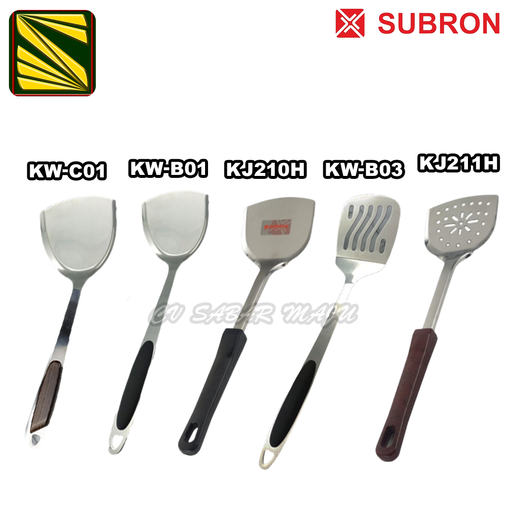 Jual SUBRON Sodet Kipas / Spatula Kipas / Irus Stainless Tebal | Shopee ...