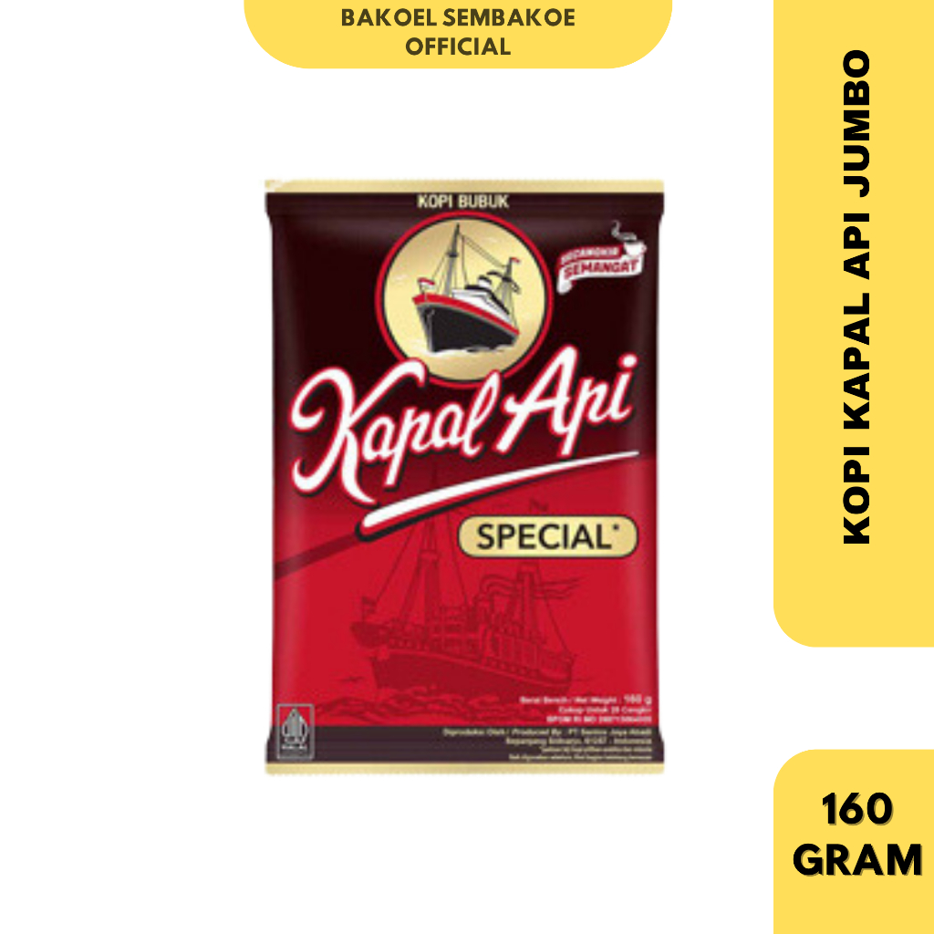 Jual KAPAL API JUMBO 165gram | Shopee Indonesia