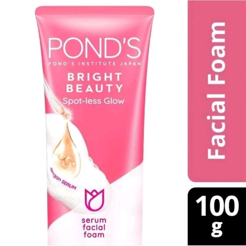 Jual PONDS Bright Beauty Facial Foam 100gr | Shopee Indonesia