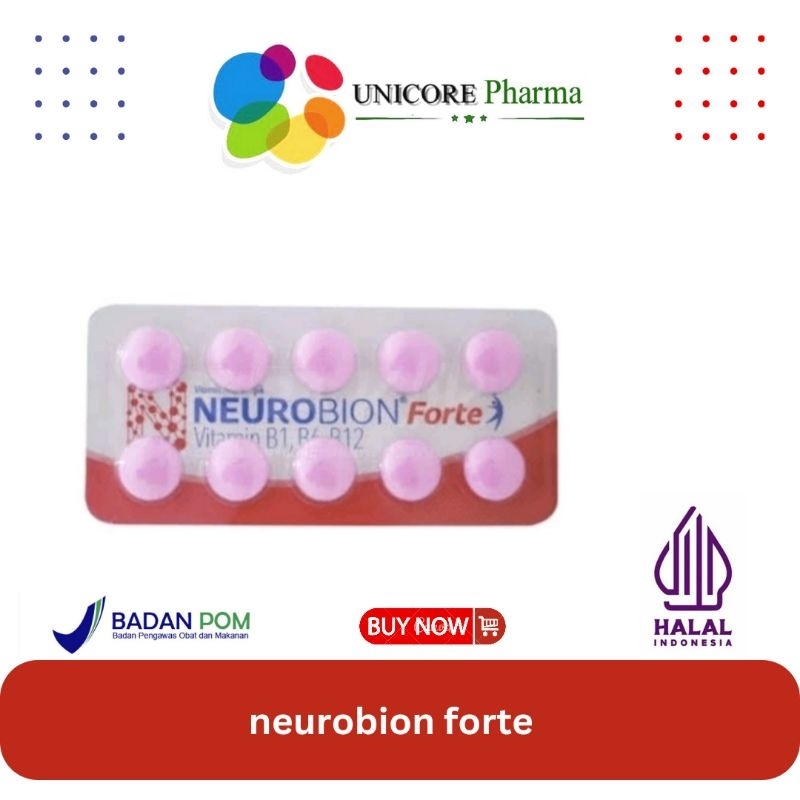 Jual Neurobion Forte / Neurobion Pink Vitamin B Complex | Shopee Indonesia