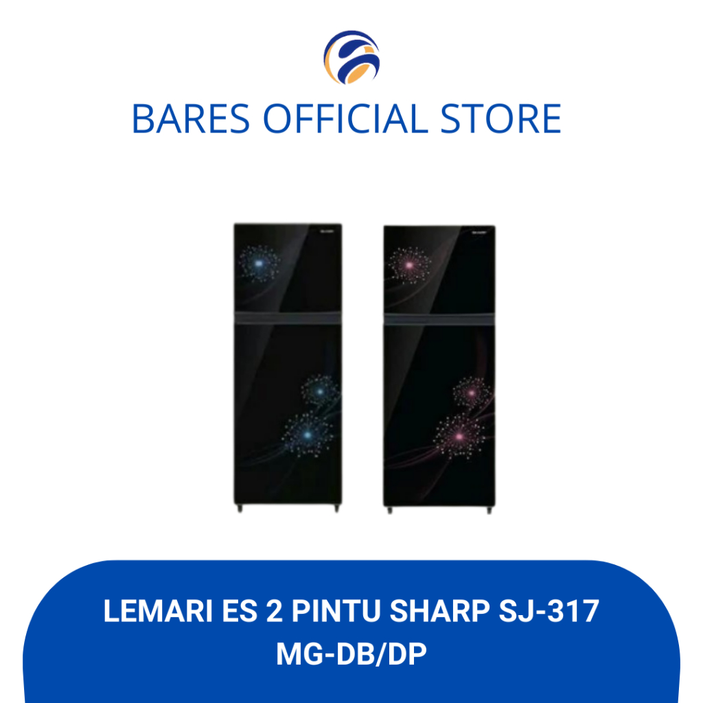 Jual KULKAS SHARP 2 PINTU SJ-317MG-DB/DP 256L | Shopee Indonesia