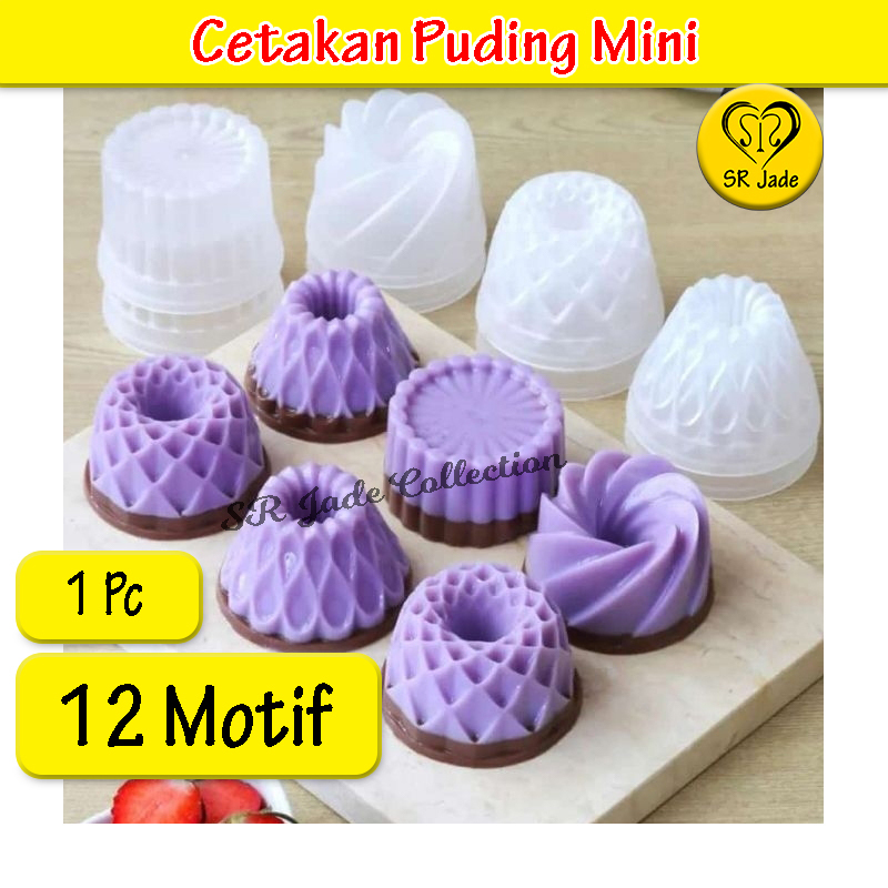 Jual Cetakan Puding Mini Cetakan Viral Agar Jelly Kue Loyang Plastik Shopee Indonesia 2319