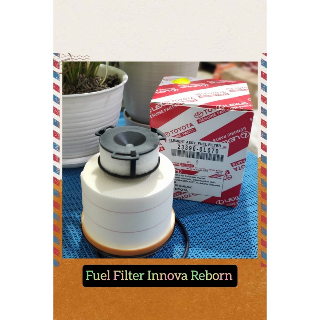 Jual Filter Solar/ Saringan Solar Innova Reborn / Venturer / Fortuner ...
