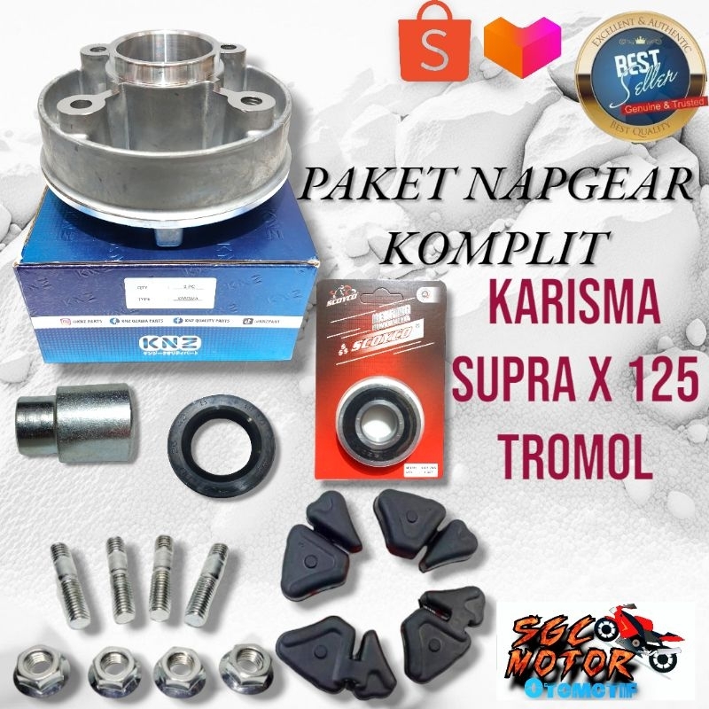 Jual [ COD ] PAKET NAPGEAR KOMPLIT HONDA KARISMA - SUPRA FIT NEW ...