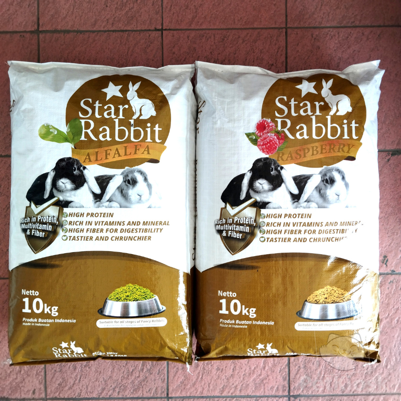 Jual Star Rabbit 10 Kg All Stage / Premium Rabbit Food / Pakan Pelet ...