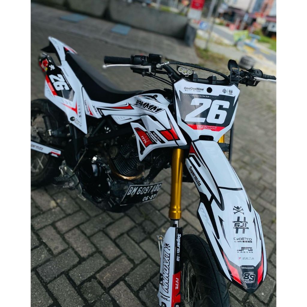 Jual Decal Stiker Dtracker Gordon Wr Dtx Crf Klx Bf Full Body Bisa