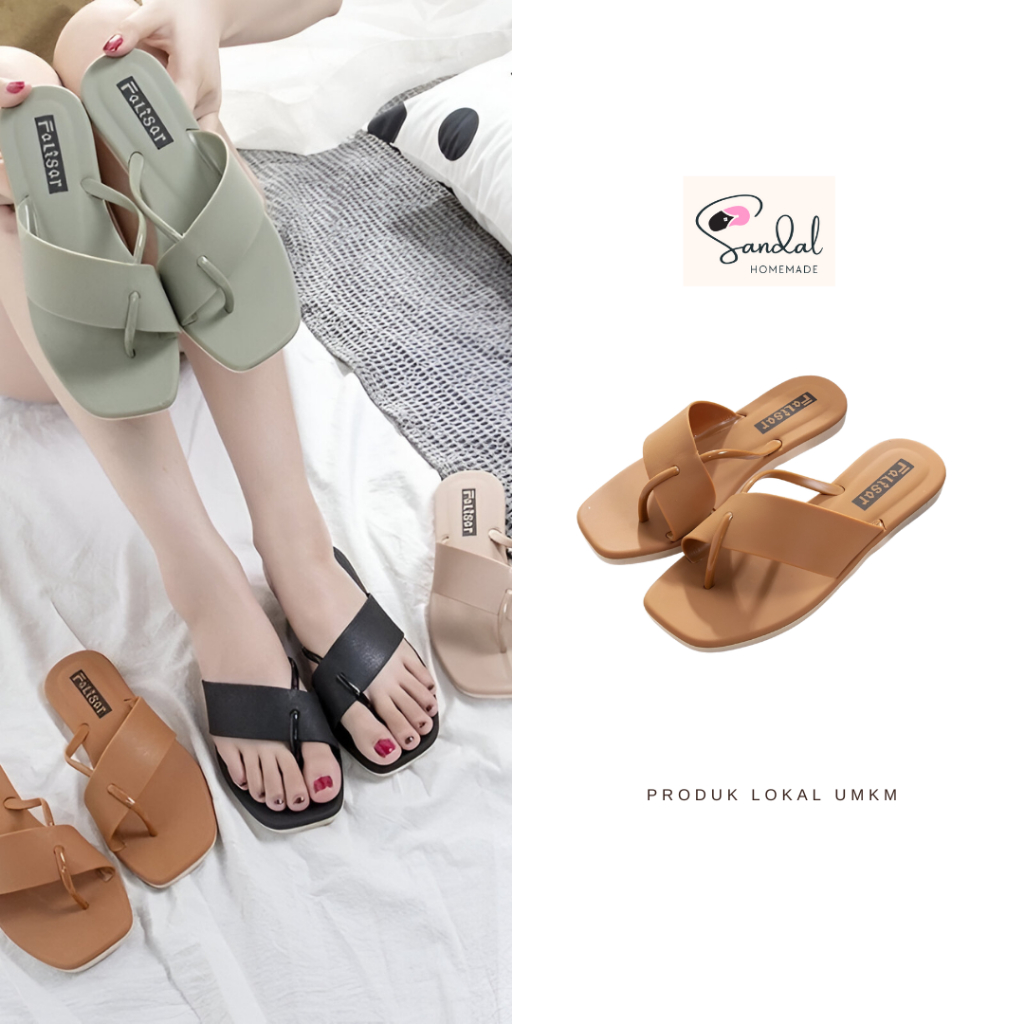 Jual Sandal Homemade Terbaru Model Teplek Tali Produk Lokal UMKM FREE GIFT UNTUK SETIAP PEMBELIAN Shopee Indonesia
