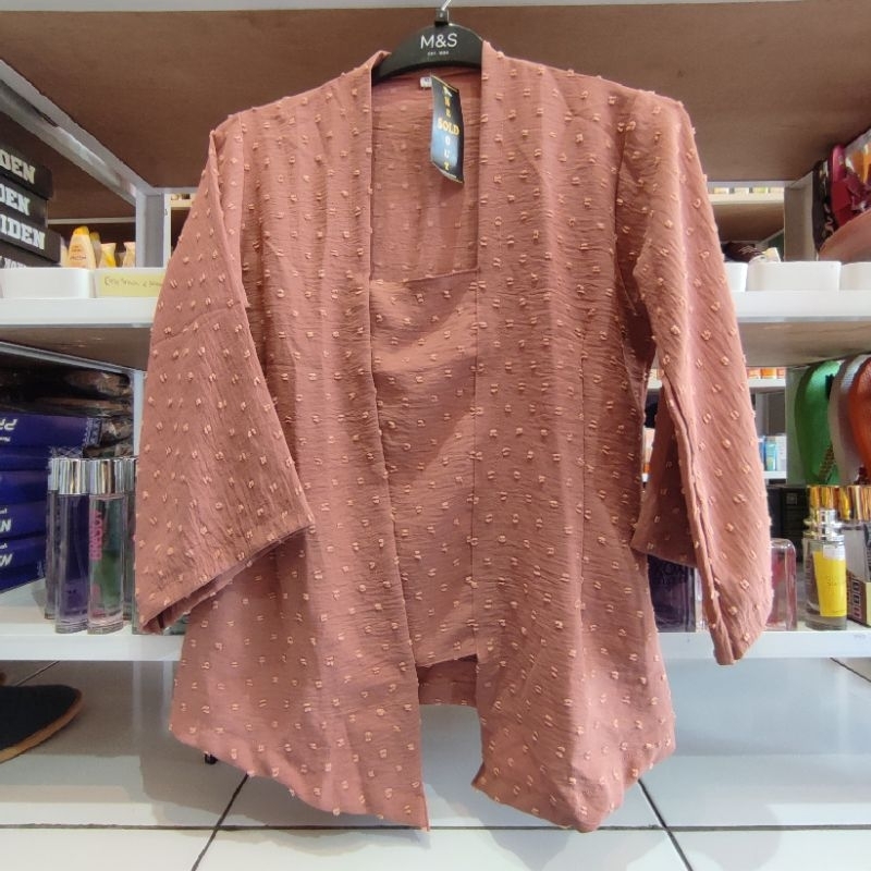 Jual kebaya crinkle lengan lonceng/adat bali/baju kebaya bali/cutting