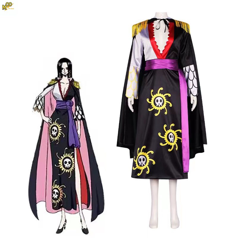 Jual ONE PIECE cosplay costume Oka Shichibukai Boa Hancock cosplay