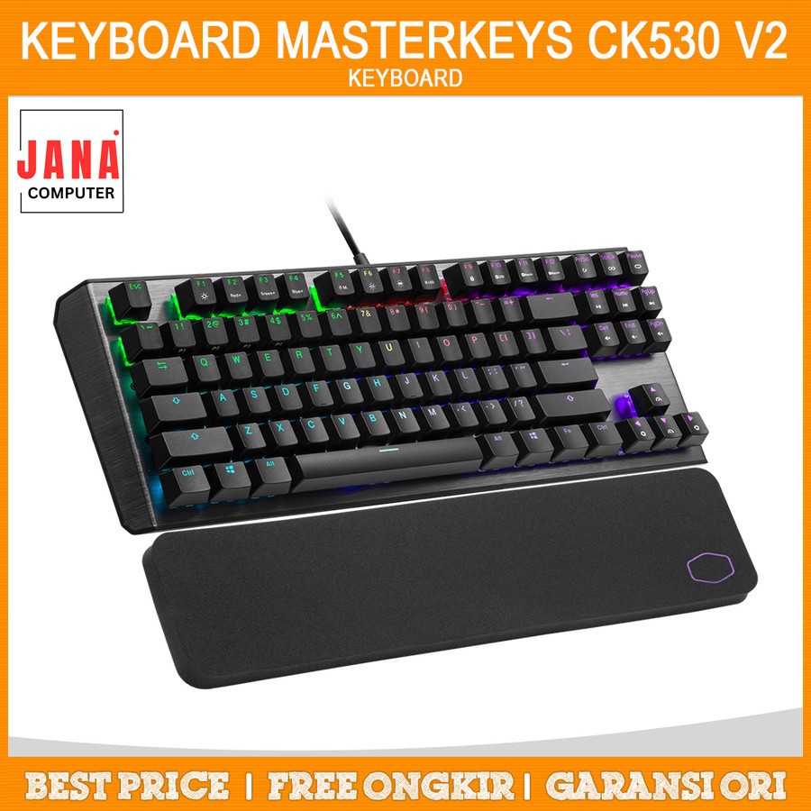 Jual KEYBOARD MASTERKEYS COOLER MASTER CK530 V2 |Gaming Mechanical ...