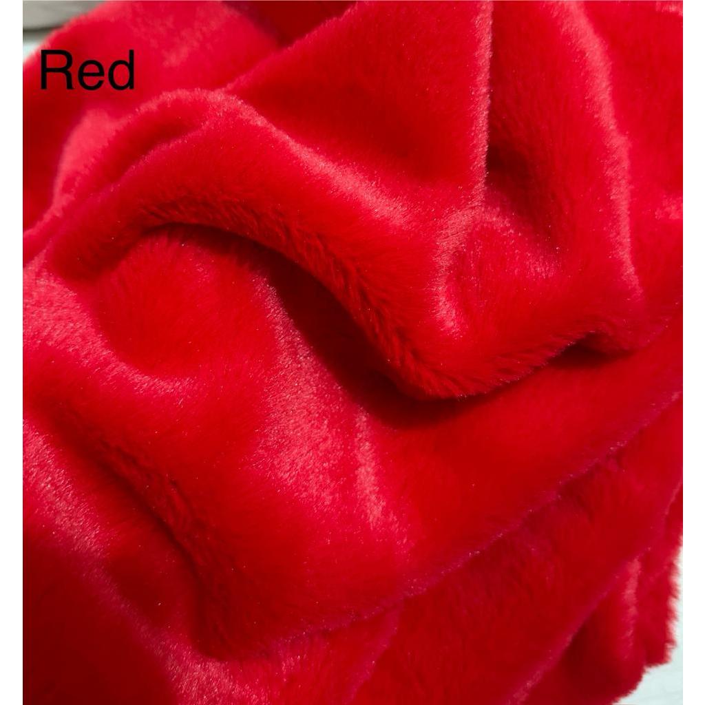 Jual Kain Bulu Rabbit Fur/ Kain Bulu Kelinci Halus/Bulu Korea Halus Dan ...