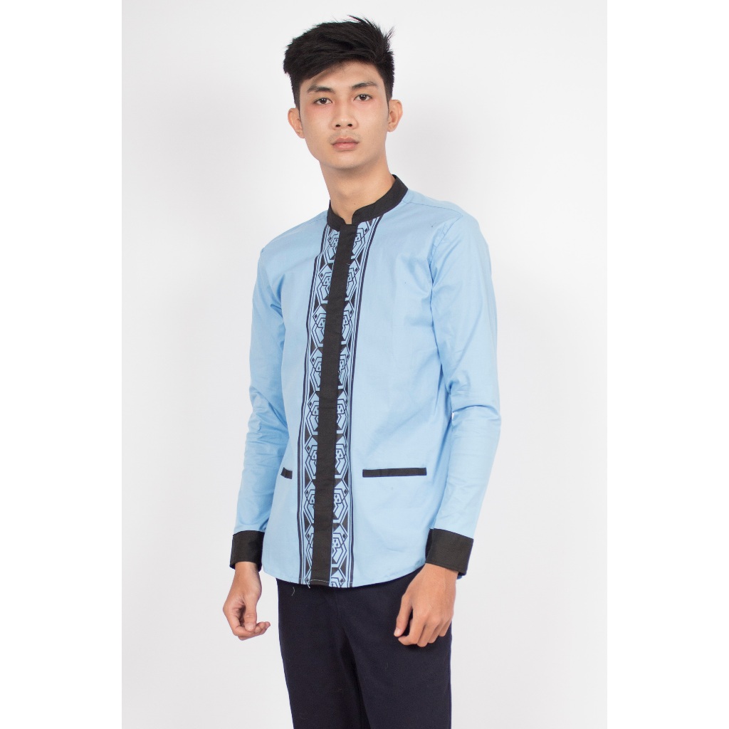Jual FortKlass Ryan PJG Kemeja Koko Pria Lengan Panjang Baju Koko Cowo ...