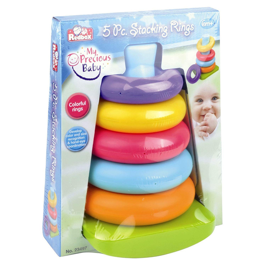Jual Redbox Toys Stacking Rings 5pcs RB 23497-1/Mainan Stacking Ring ...