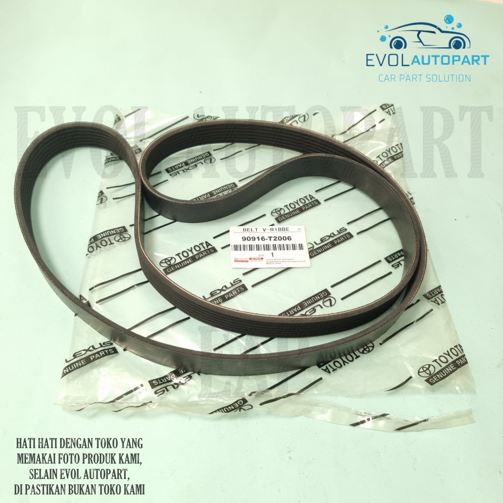 Jual Fan Belt V-Belt Tali Kipas Innova Hilux Fortuner Diesel Original ...